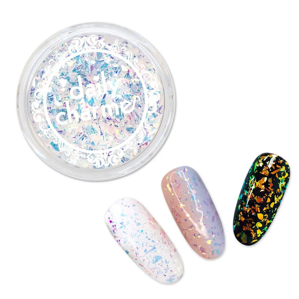 Daily Charme - Aurora Shattered Glass Glitter Flakes