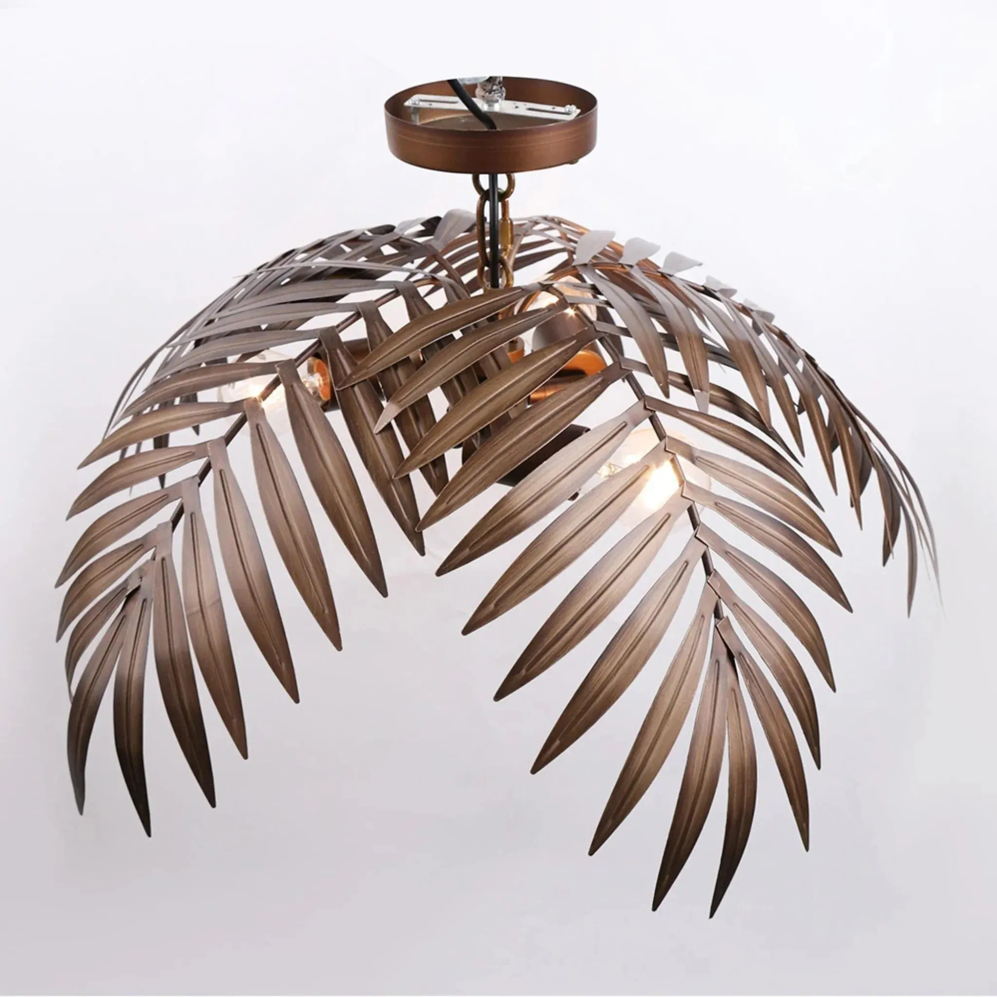 Deinze | Modern Loft Coconut Tree Chandelier for Restaurant