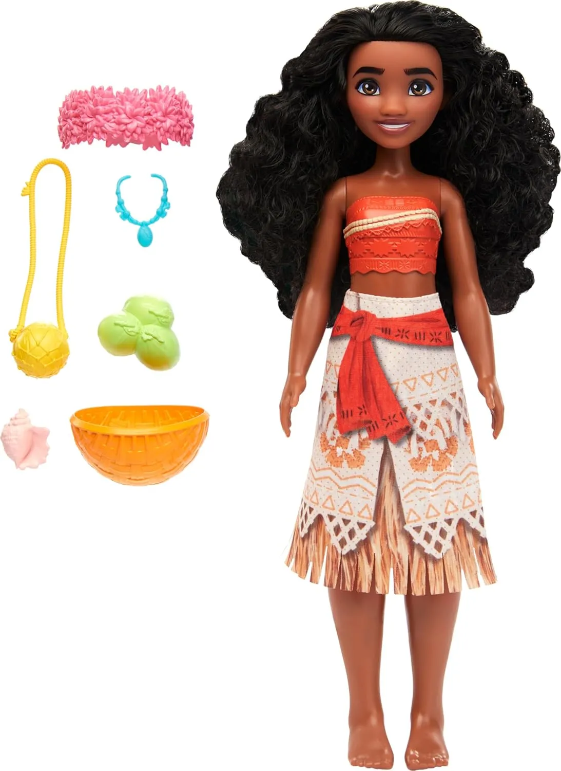 Disney Princess Moana’s Magical Island Adventure Doll for Kids Ages 3 Years & Up