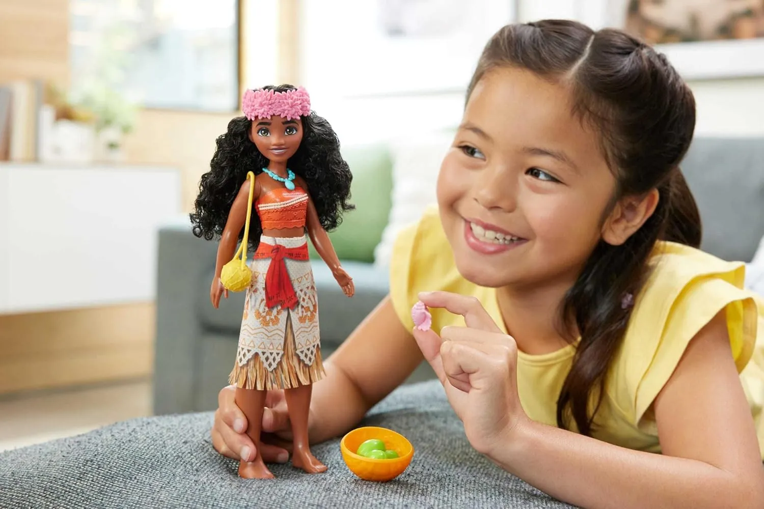 Disney Princess Moana’s Magical Island Adventure Doll for Kids Ages 3 Years & Up