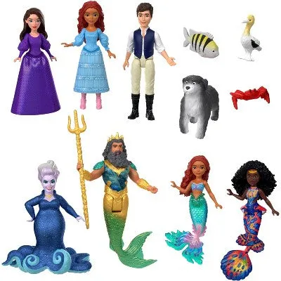 Disney The Little Mermaid Land & Sea Ariel Ultimate Story Set with 7 Small