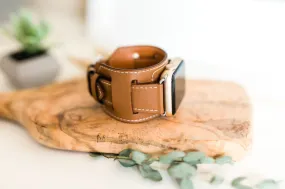 Double Leather Apple Watch Bands