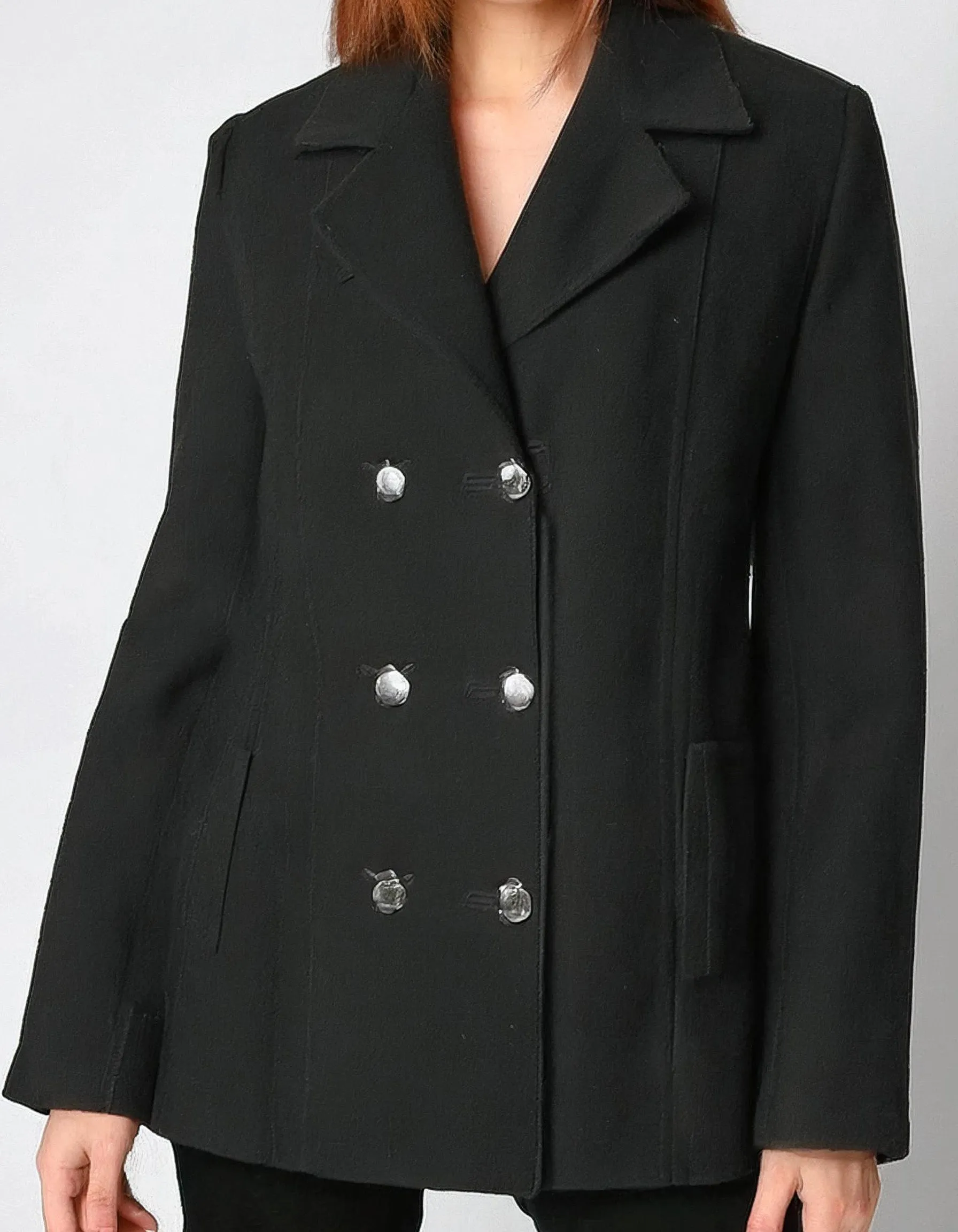 Ebony Evening Peacoat