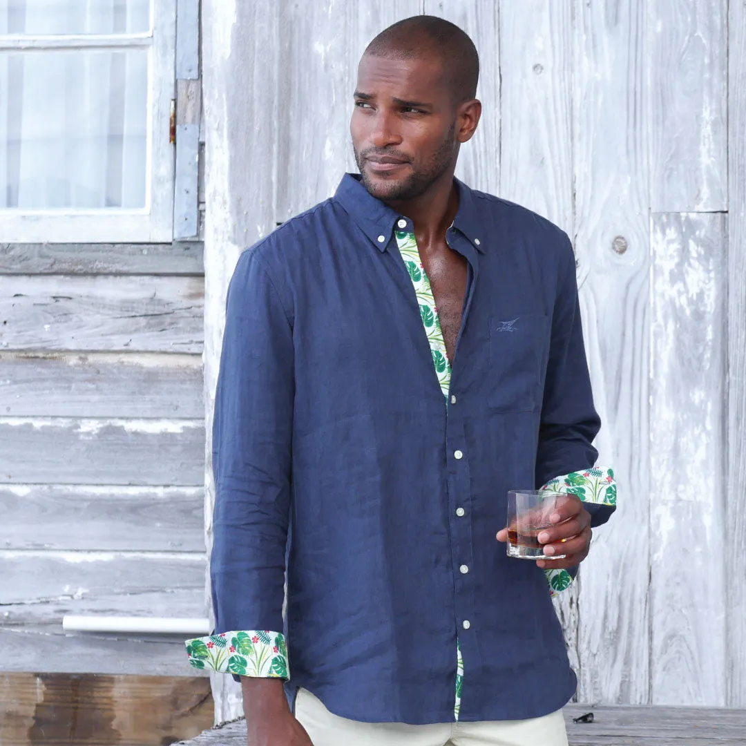 Ernest Long Sleeve Linen Shirt