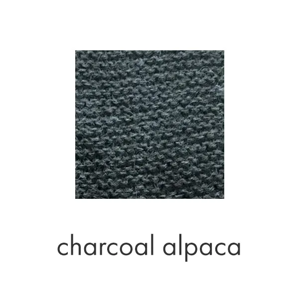 Flea Market Sweater in Charcoal Alpaca