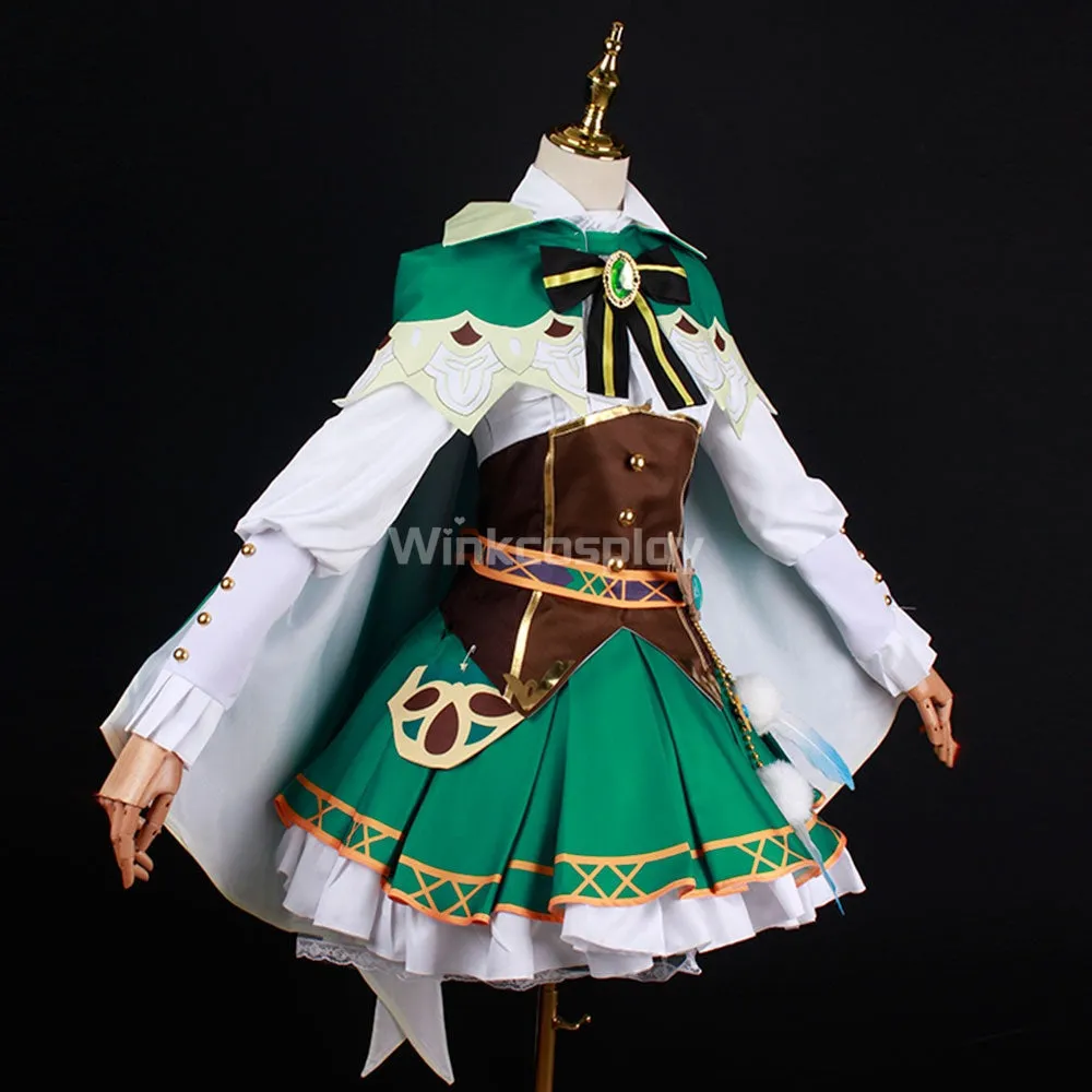 Genshin Impact Venti Female Cosplay Costume