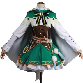 Genshin Impact Venti Female Cosplay Costume