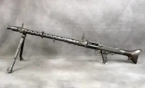 German MG 34 Display Machine Gun with Bakelite Stock & Partially Matched Serial Numbers