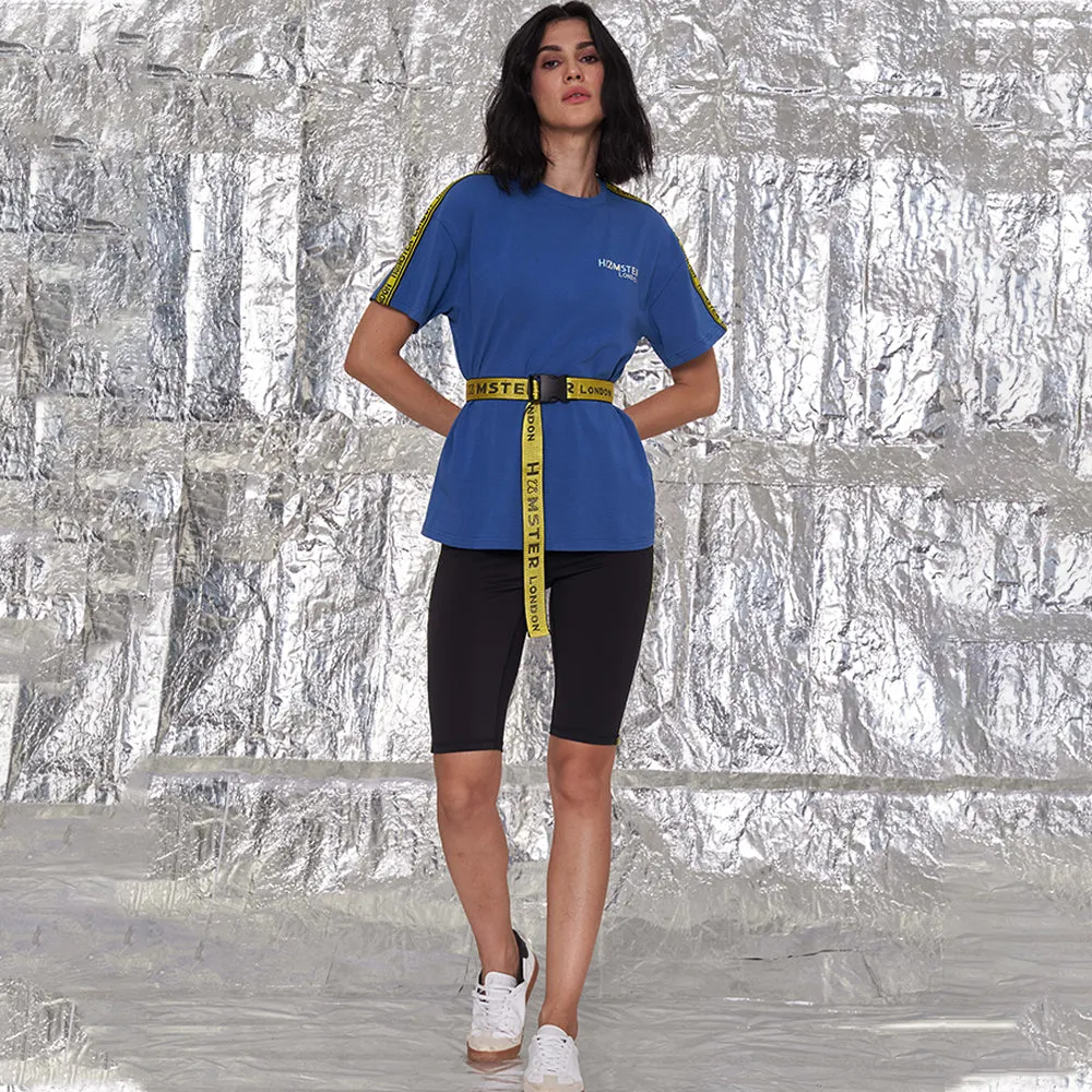 Hamster London High Fashion Belted Co-ord Blue