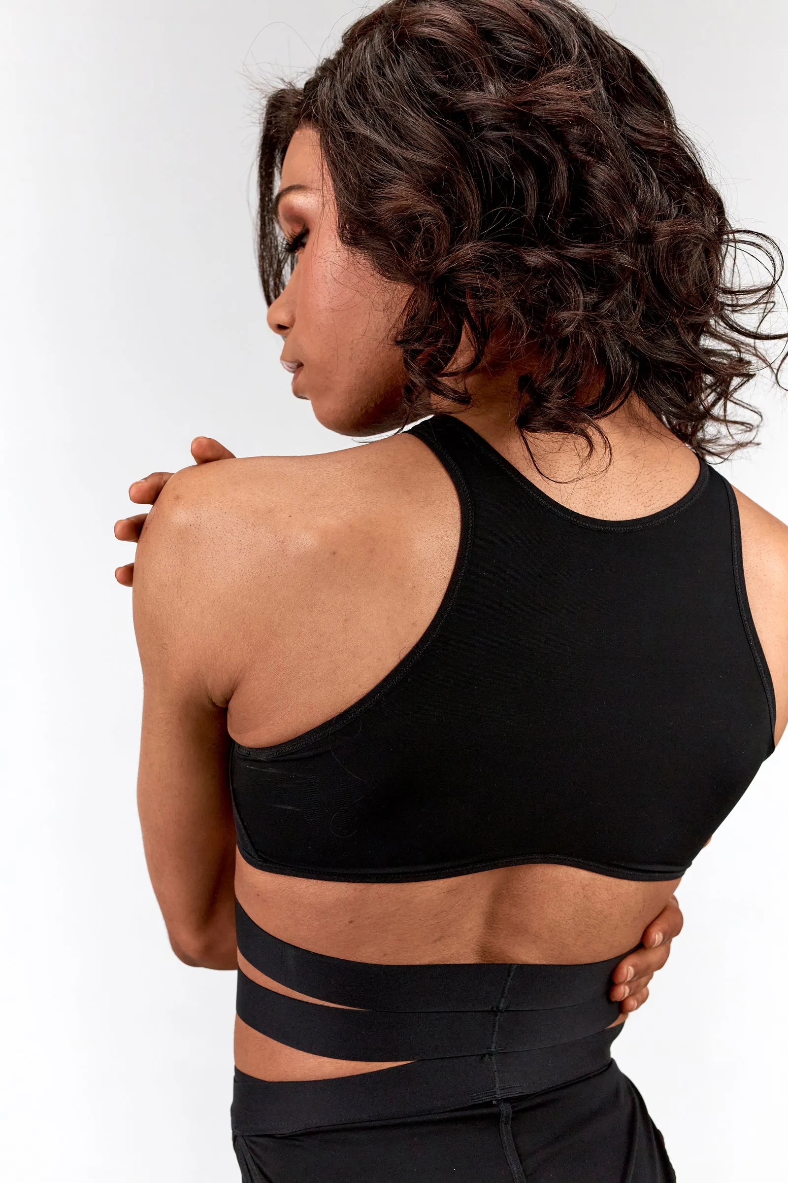 Heroes crop top - reversible