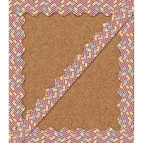 Hipster Herringbone Scalloped Borders