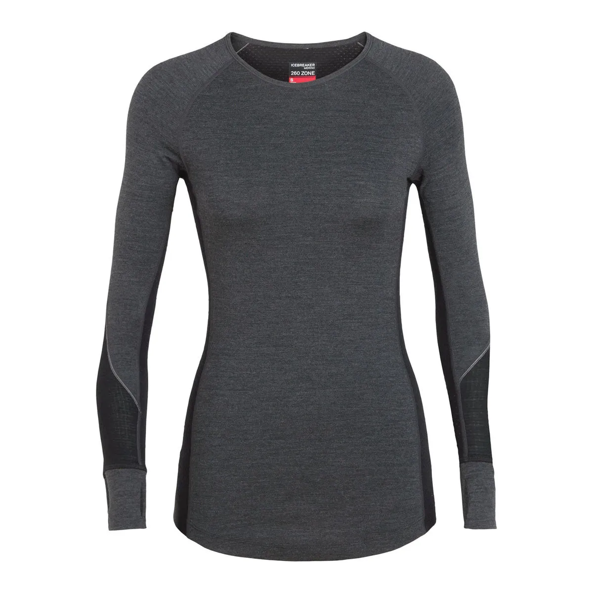 Icebreaker 260 Zone Long Sleeve Crewe Womens Thermal Top