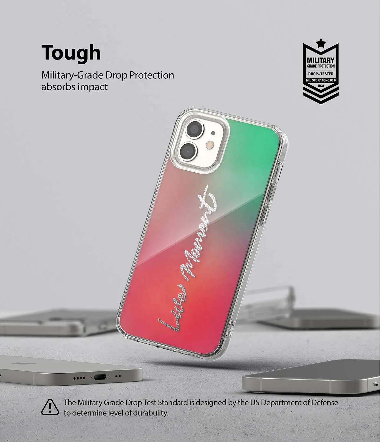 iPhone 12 mini Back Cover Case | Fusion Design - Live Moment