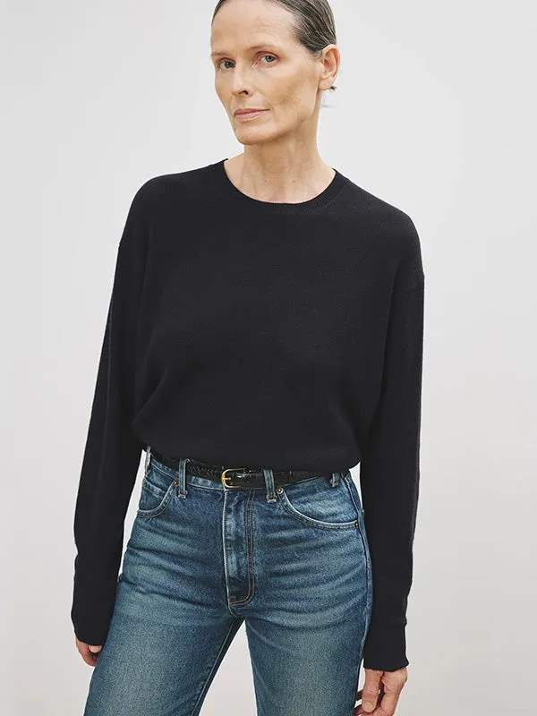 Itzel Sweater in Dark Navy