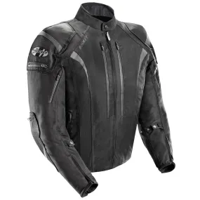 Joe Rocket Atomic 5.0 Men's Black Textile Jacket with CE Armor