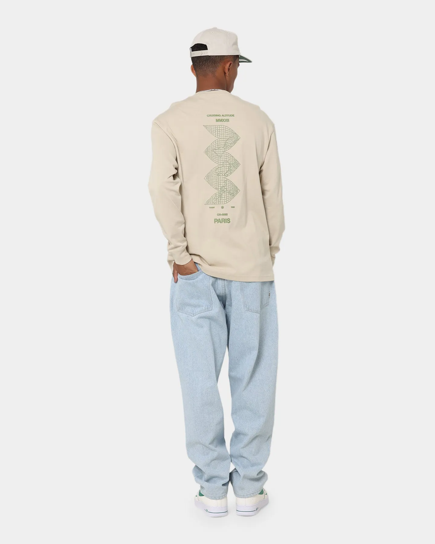 Jordan Flight Heritage 85 Graphic Crewneck Rattan/Alligator