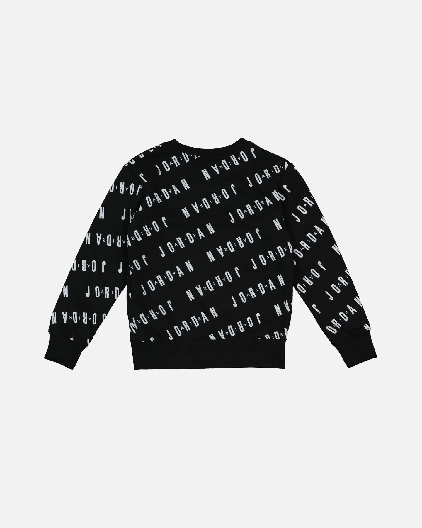 Jordan Kids' Essential AOP Crewneck Black