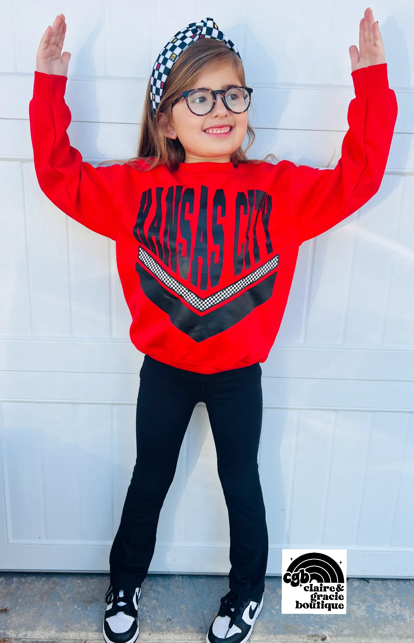 Kansas City Retro Vintage Sweatshirt | Youth Adult Sizes