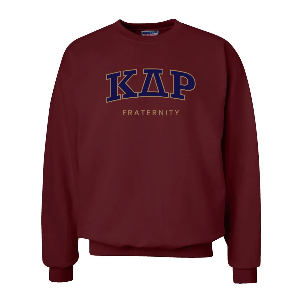 KDR Maroon Old School Crewneck