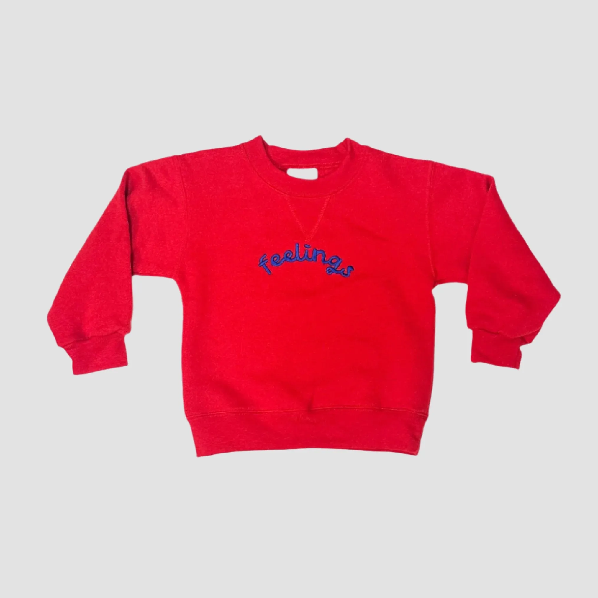 Kid 'feelings' Crewneck Sweatshirt