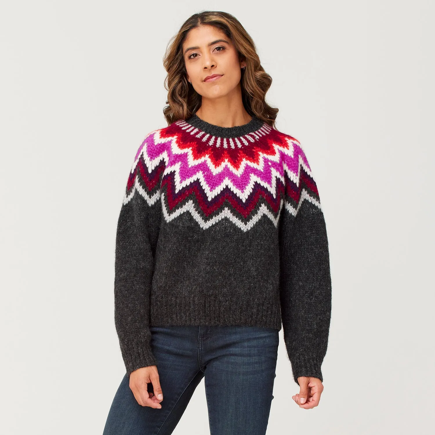 Krimson Klover Lana Sweater - Charcoal