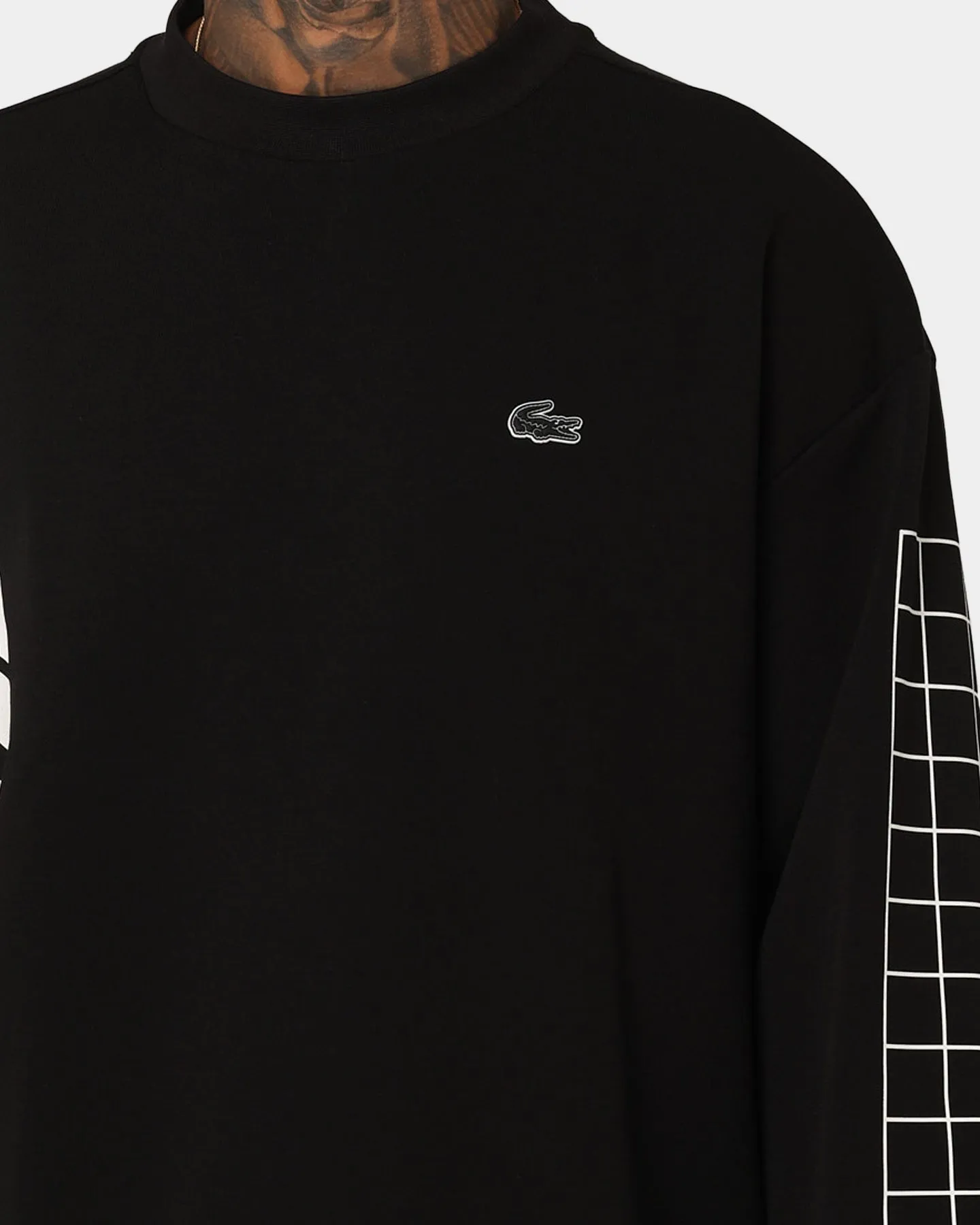 Lacoste Active Crewneck Sweater Black