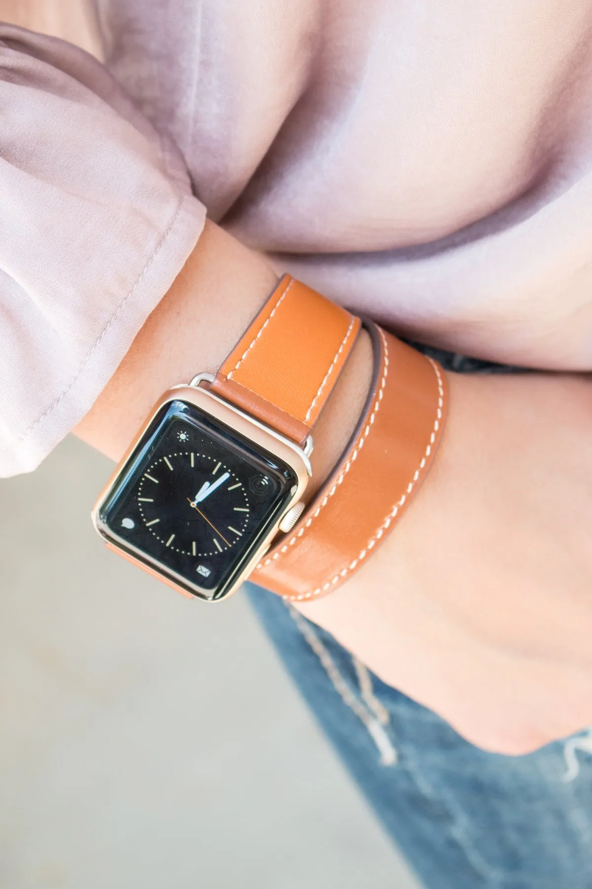 Leather Wrap Apple Watch Band