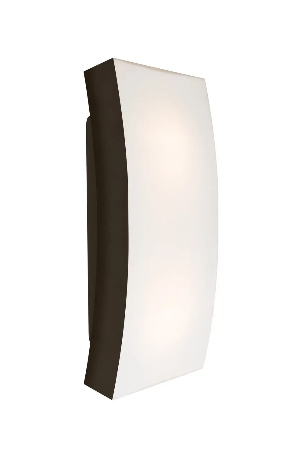 LED Outdoor Wall Sconce from the Billow Collection in Bronze Finish by Besa