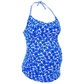 Lelepa Blue Floral Maternity Tankini Swimsuit - Anita