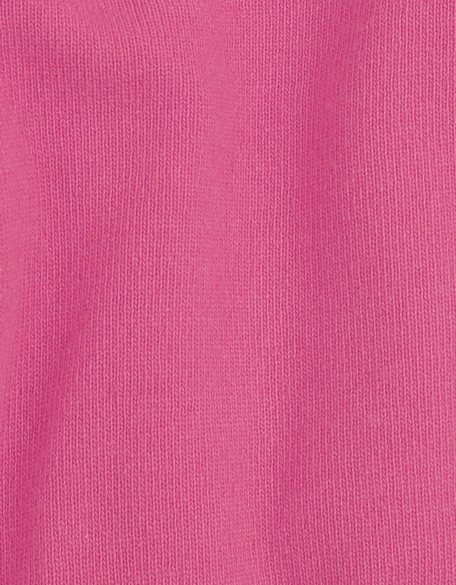 Light Merino Wool Crew - Bubblegum Pink