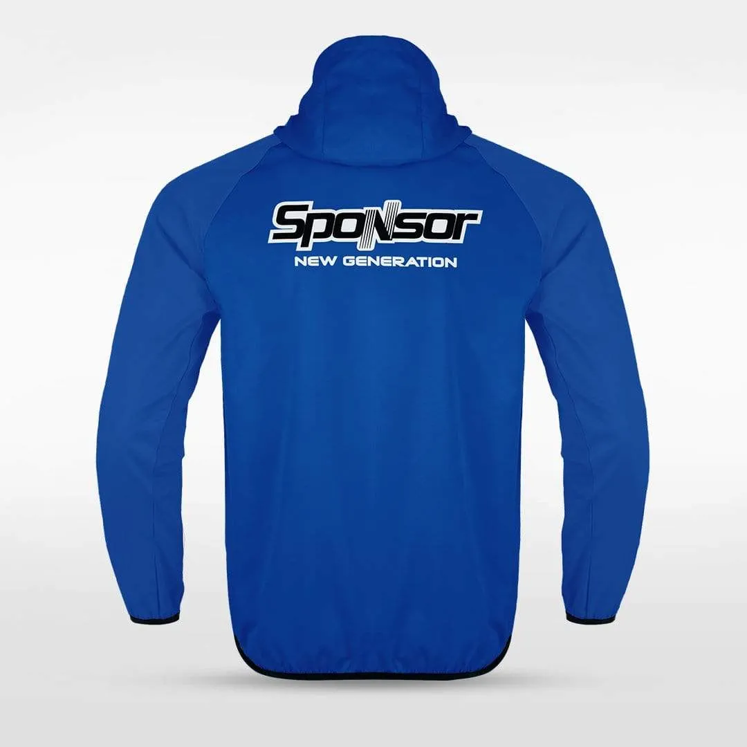 Light Speed - Customized Men's Sublimated Full-Zip Waterproof