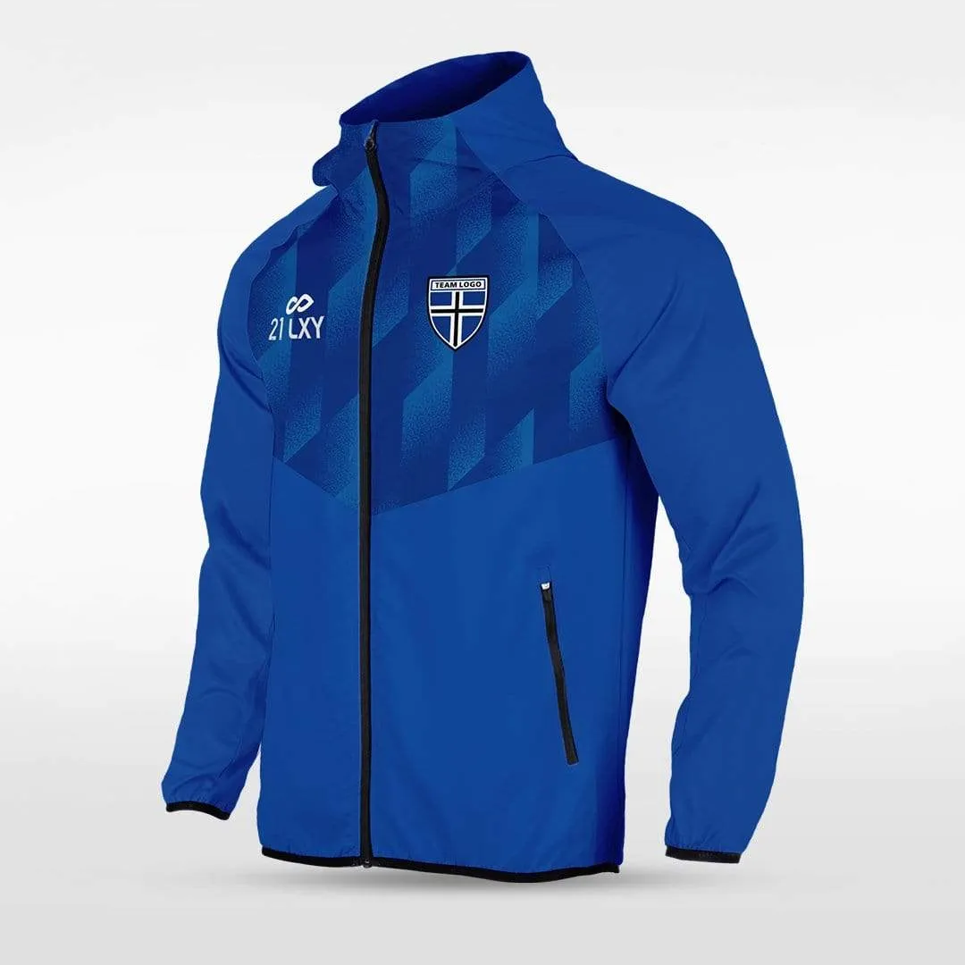 Light Speed - Customized Men's Sublimated Full-Zip Waterproof