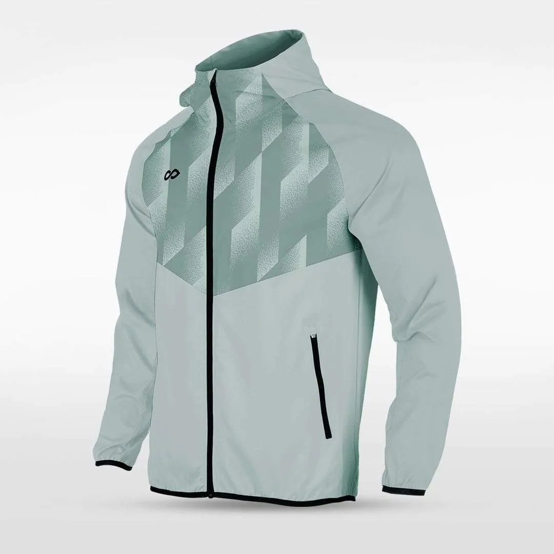 Light Speed - Customized Men's Sublimated Full-Zip Waterproof