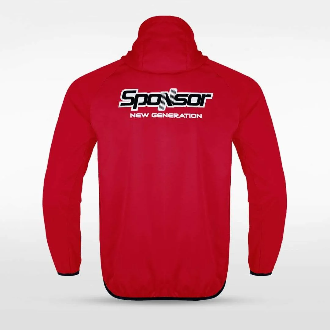 Light Speed - Customized Men's Sublimated Full-Zip Waterproof