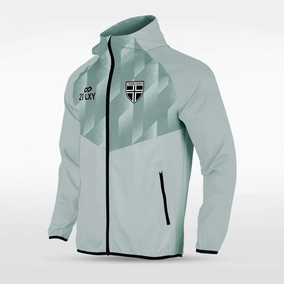 Light Speed - Customized Men's Sublimated Full-Zip Waterproof