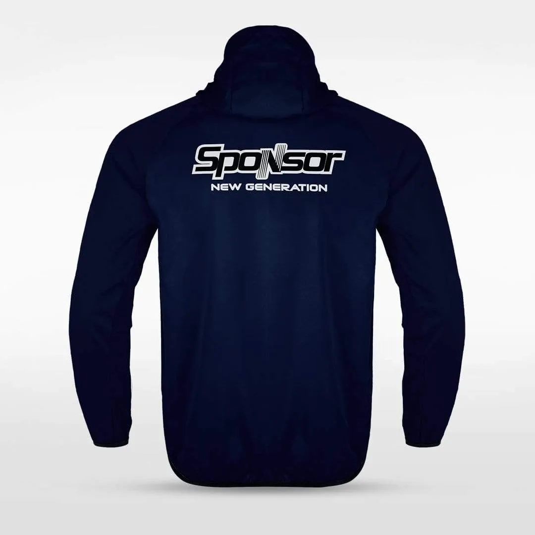 Light Speed - Customized Men's Sublimated Full-Zip Waterproof