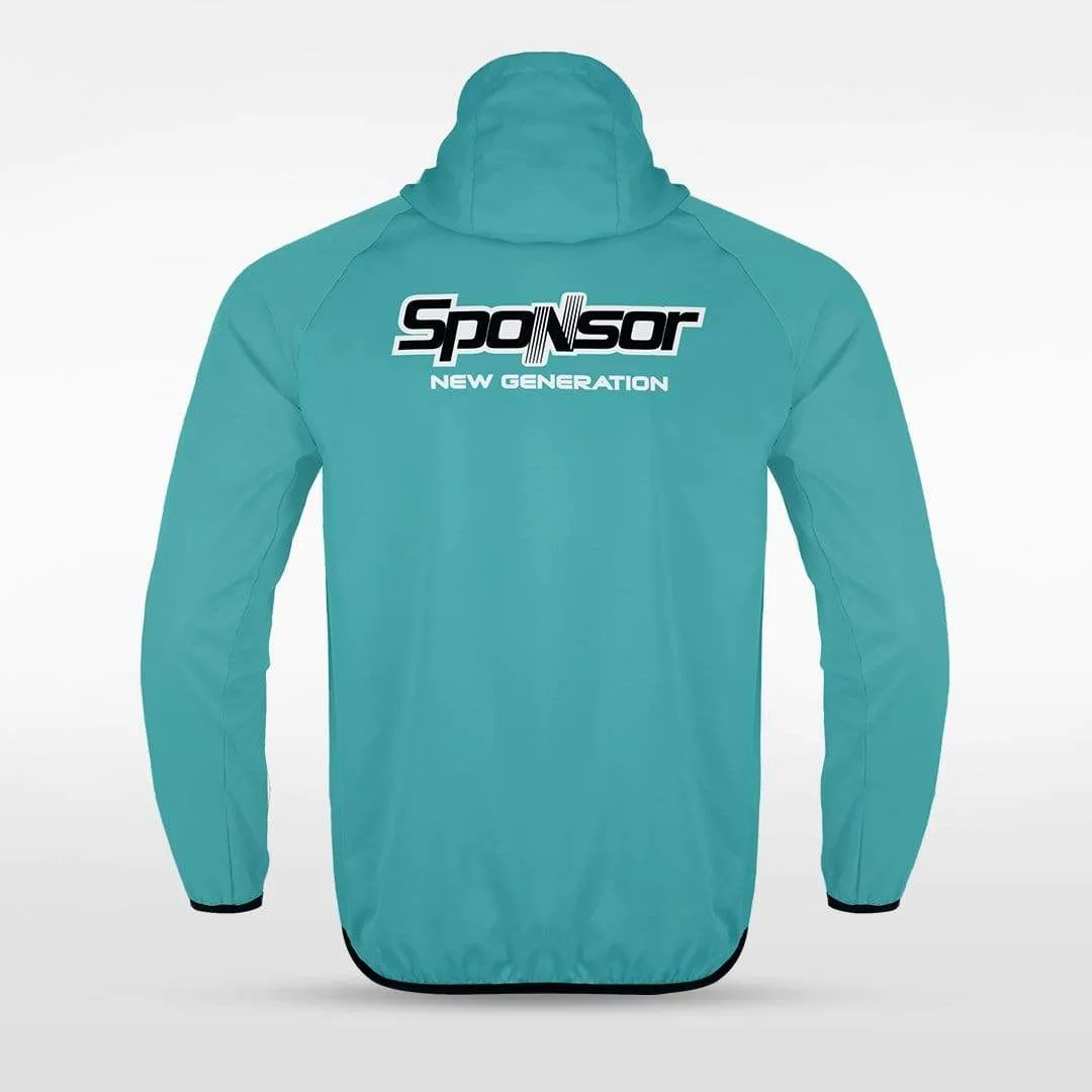 Light Speed - Customized Men's Sublimated Full-Zip Waterproof