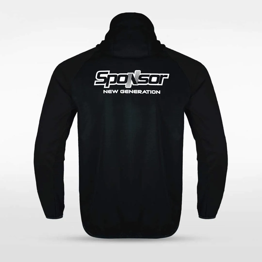 Light Speed - Customized Men's Sublimated Full-Zip Waterproof