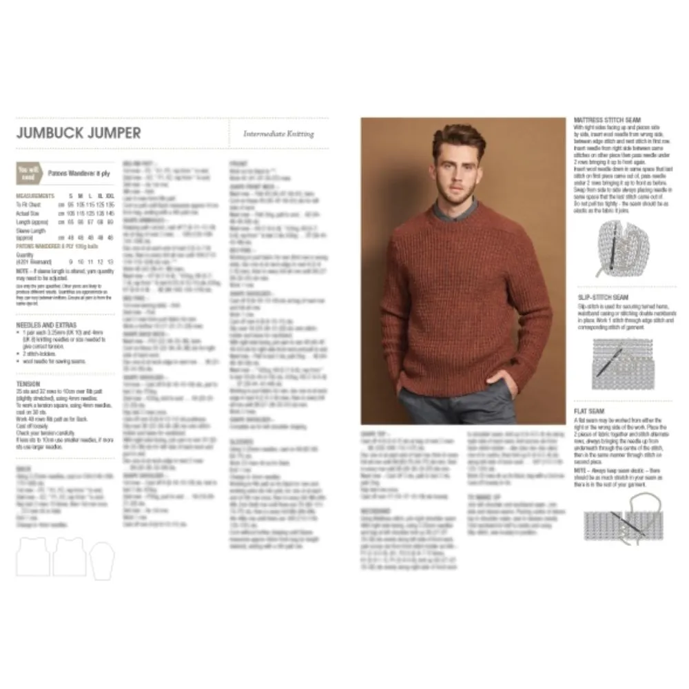 Marle Knits For Men Knitting Pattern (0051)