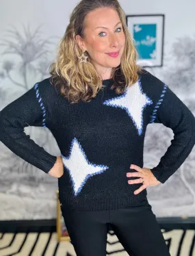 Megan Star Stitch Jumper