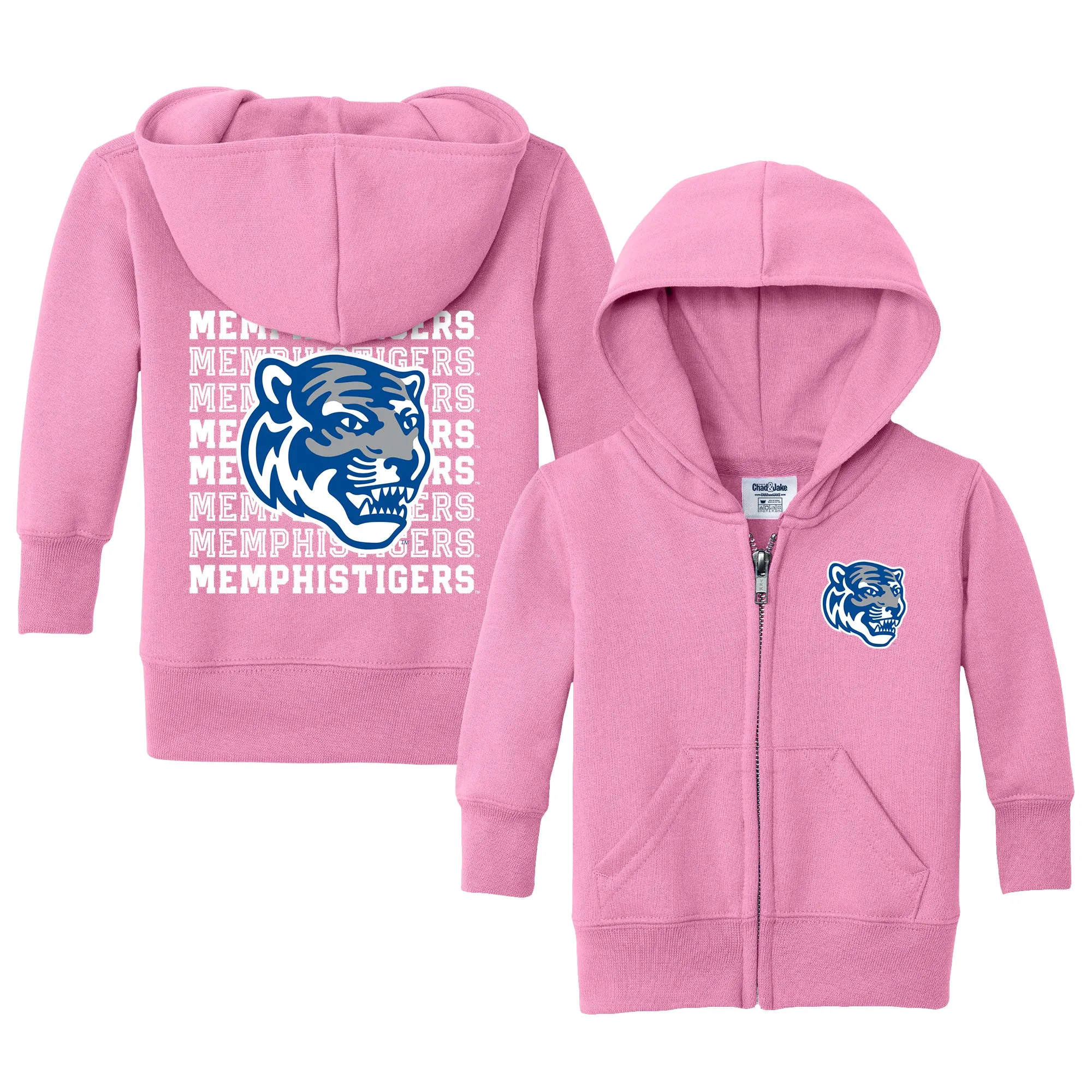 Memphis Tigers Retro Infant Full-Zip Sweatshirt