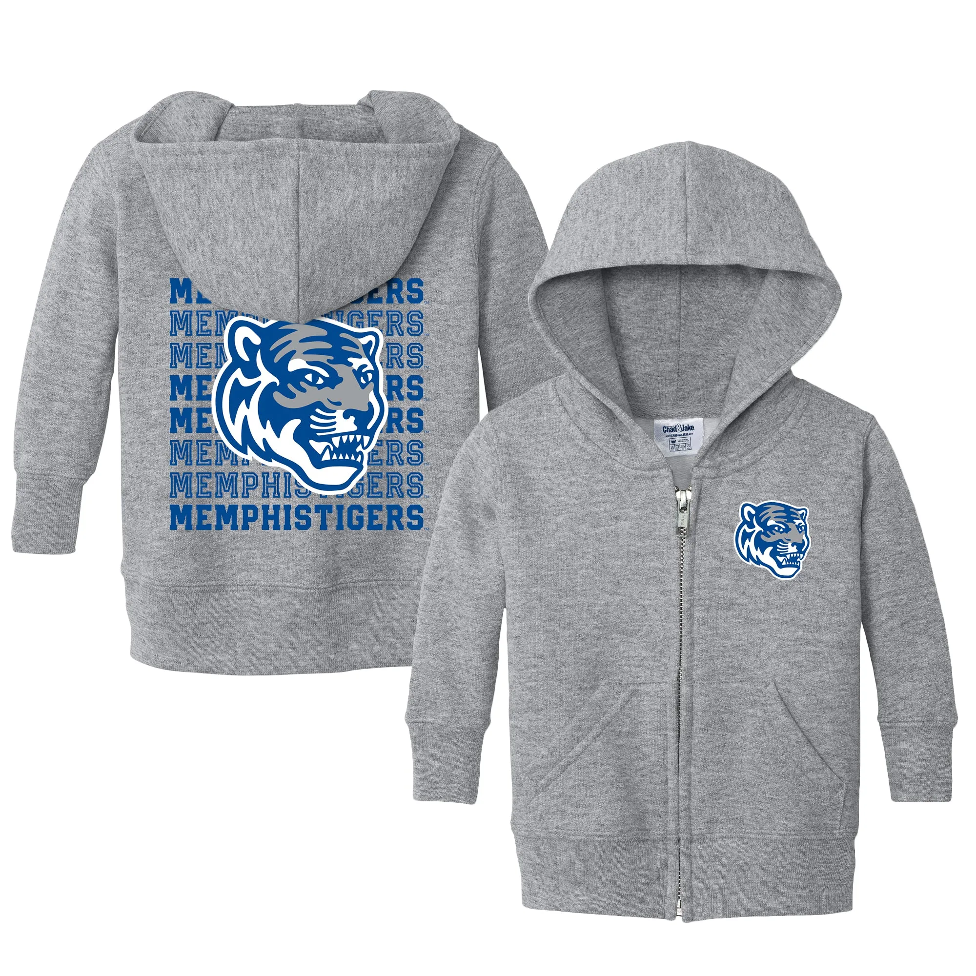 Memphis Tigers Retro Infant Full-Zip Sweatshirt