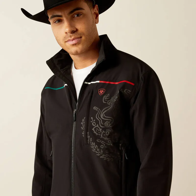 Men's Ariat Pioneer StretchShell Mexico Jacket #10054234X