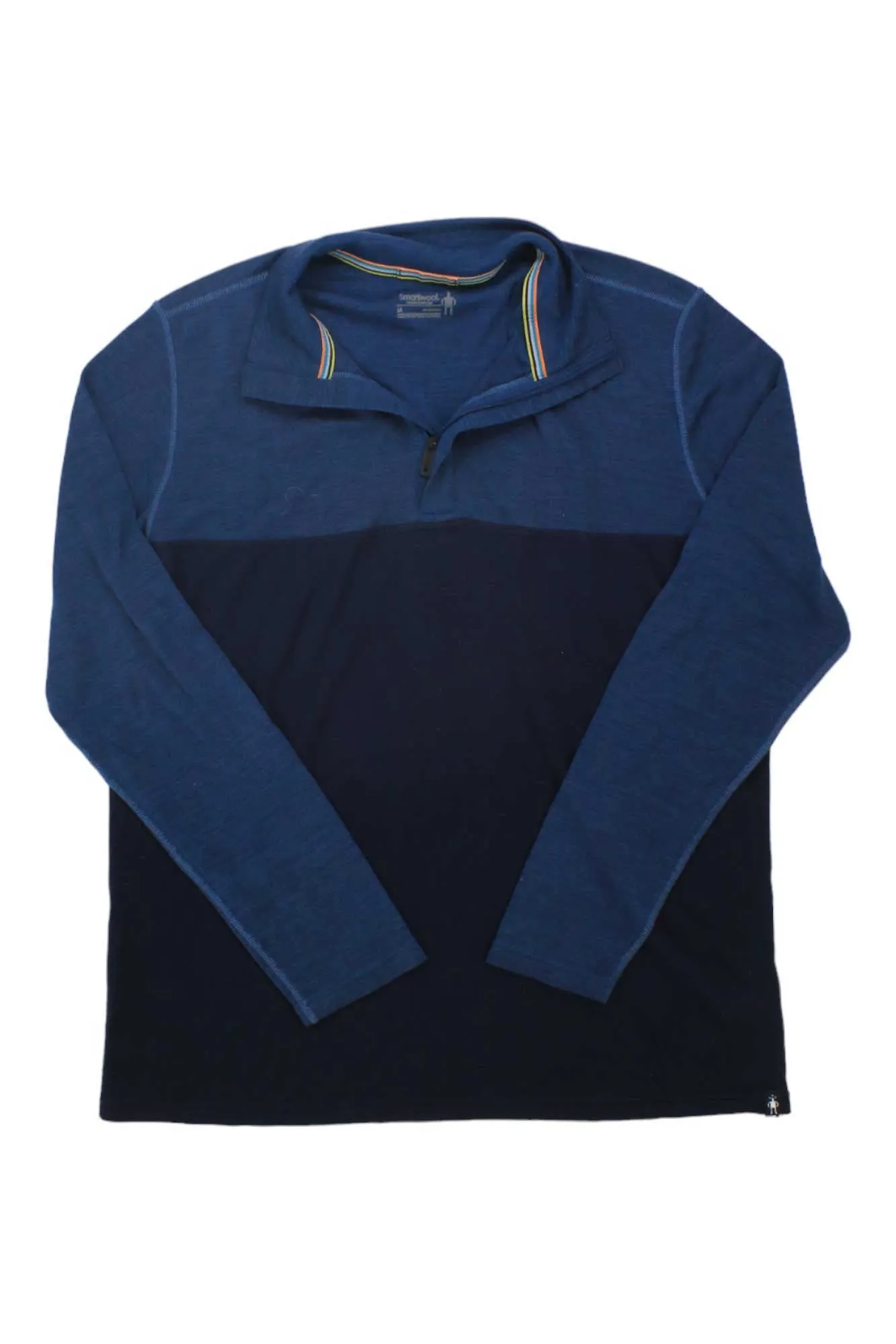 Mens Smartwool Merino Sport 250 Colorblock 1/4 Zip