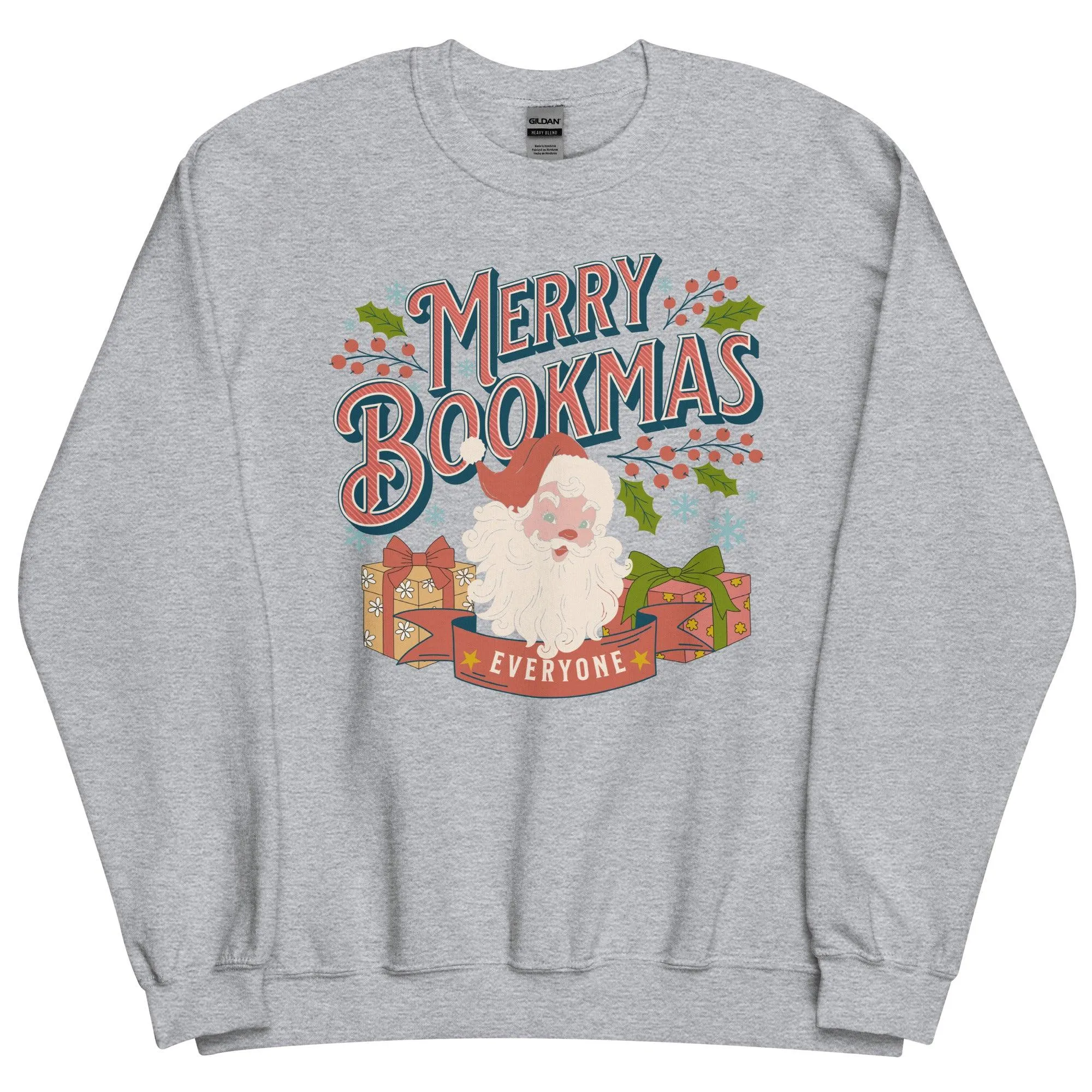 Merry Bookmas Christmas Sweatshirt