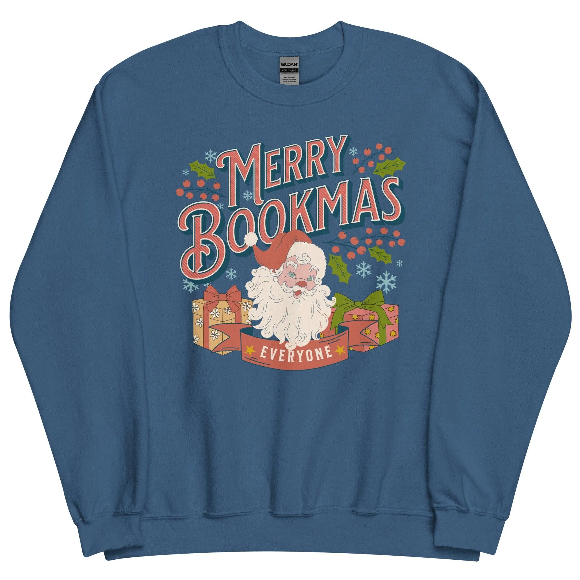 Merry Bookmas Christmas Sweatshirt