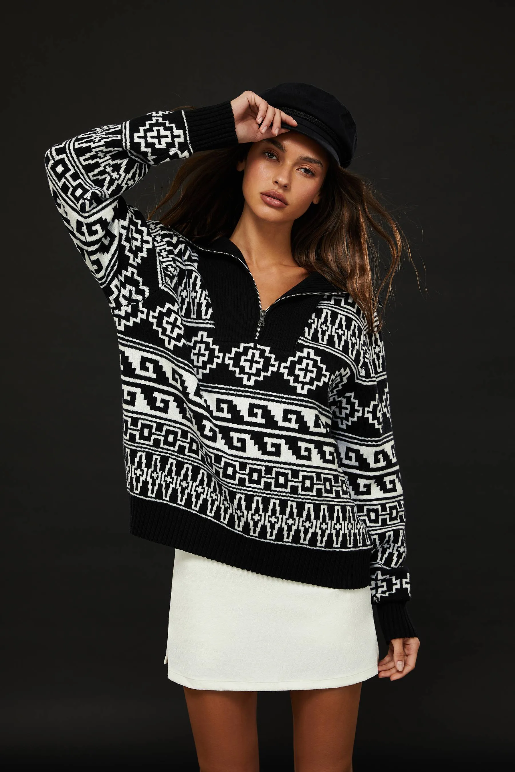 Monterey Sweater Sea Salt Wave