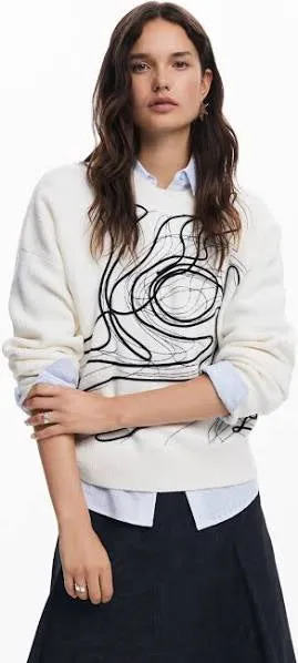 Montpellier Abstract Sweater