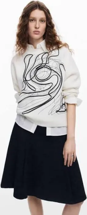 Montpellier Abstract Sweater