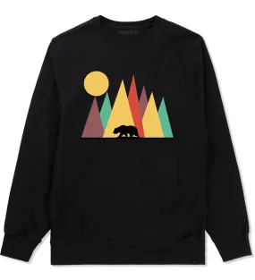 Mountain Bear Outdoor Mens Crewneck Sweatshirt